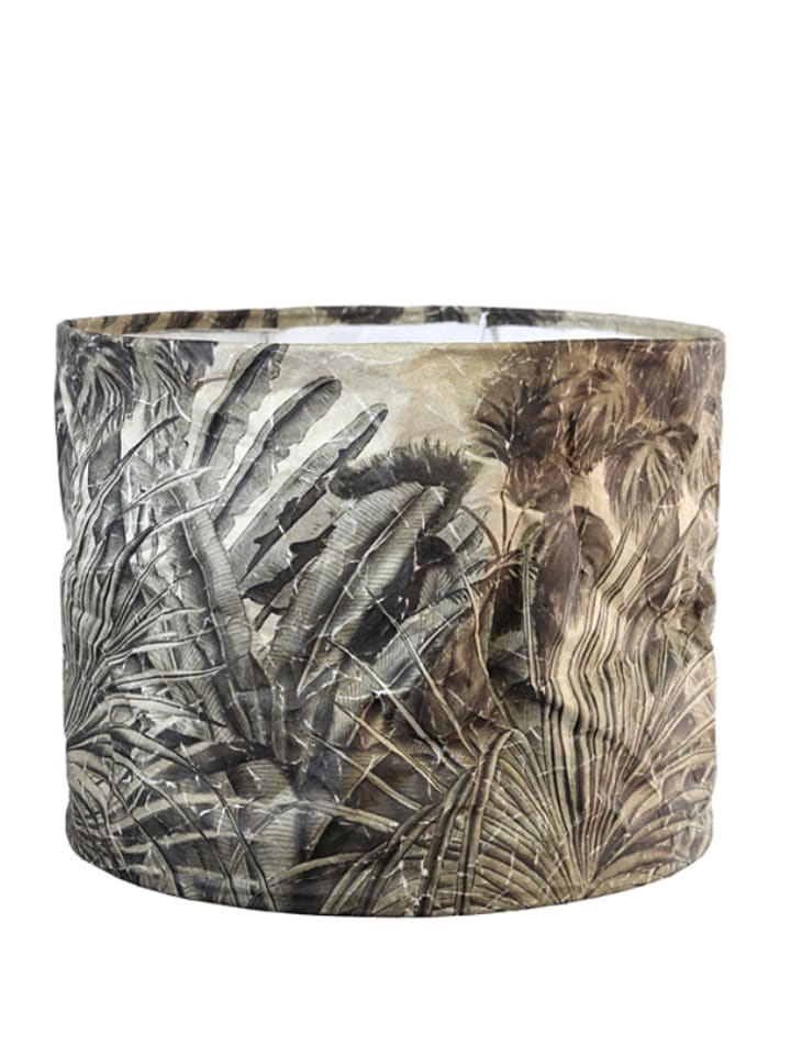 RedCartel Klosz "Palma" w kolorze szaro-brązowym - Ø 35 cm rozmiar: onesize