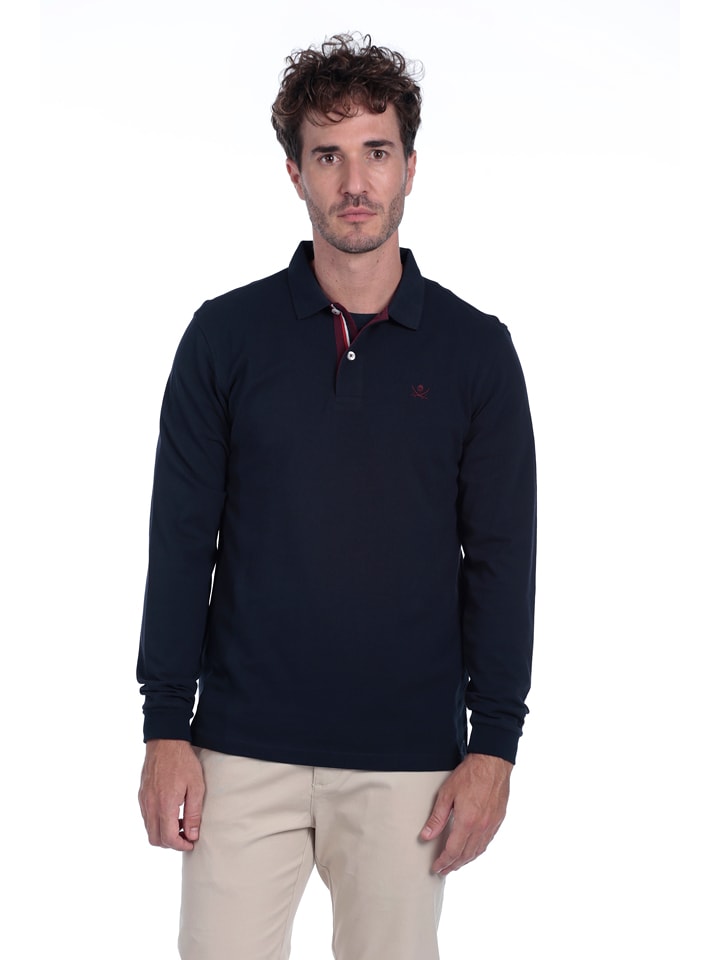 The Time of Bocha Koszulka polo w kolorze granatowym rozmiar: XXL