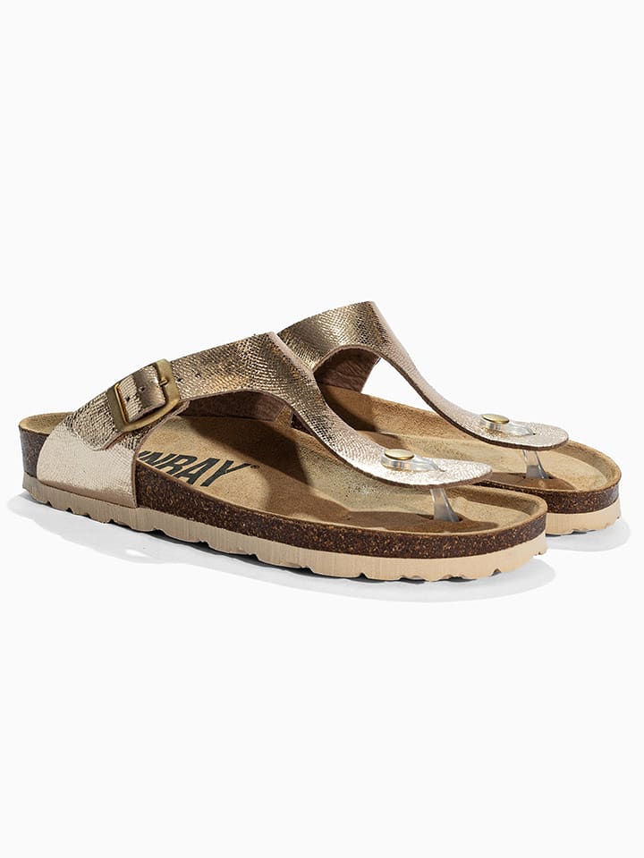 Sunbay Japonki "Camelia" w kolorze złotym rozmiar: 38