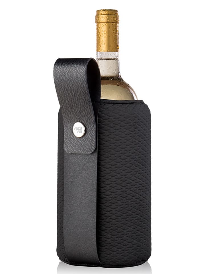 Vacu Vin Schładzacz "Artico" w kolorze czarnym do wina - wys. 23 x Ø 16 cm rozmiar: onesize