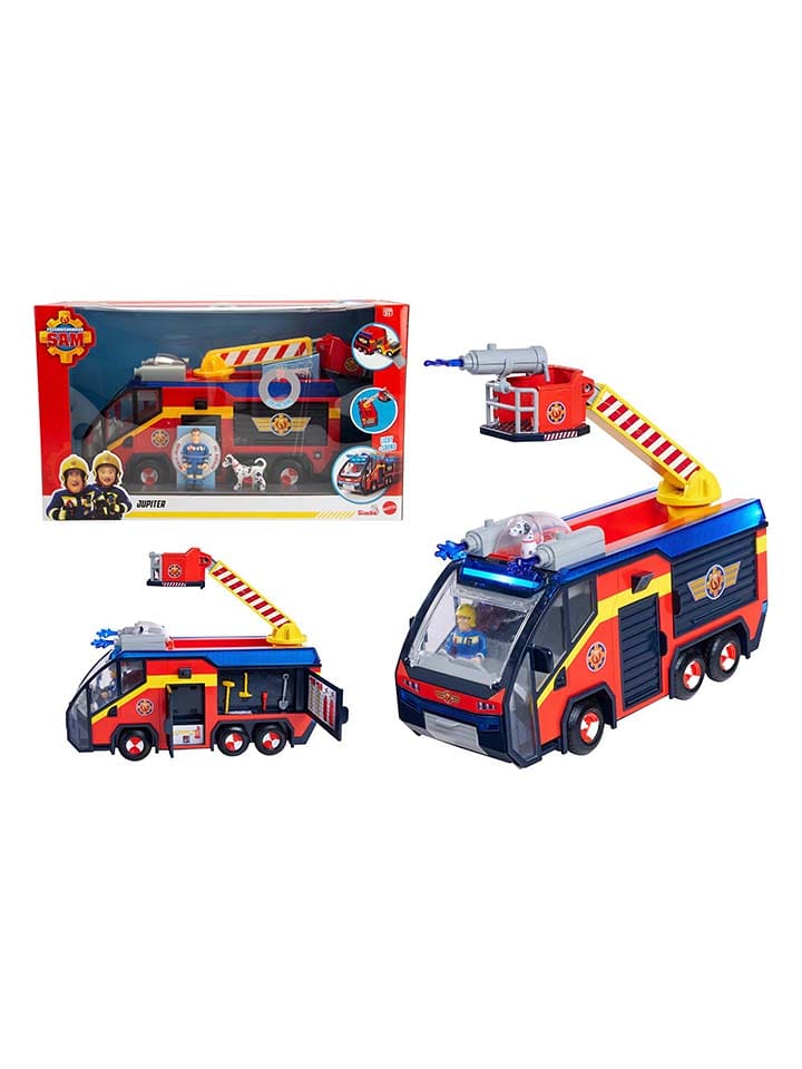 Feuerwehrmann Sam Wóz strażacki "Jupiter" - 8+ rozmiar: onesize