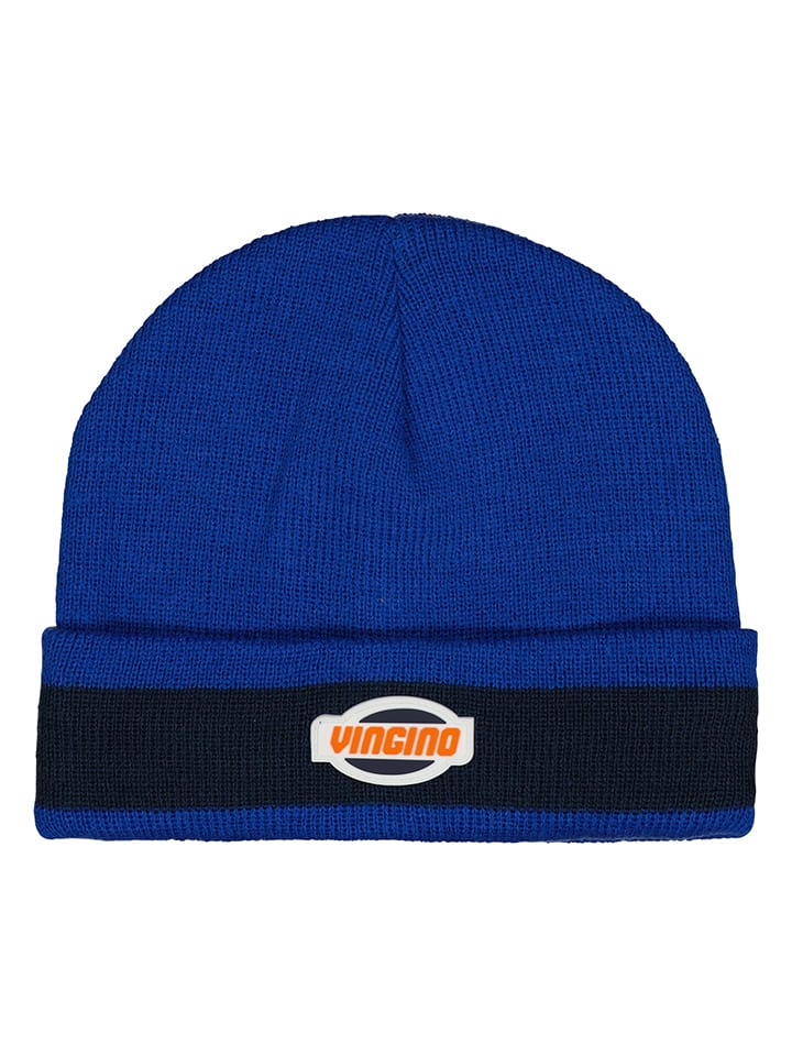 Vingino Czapka "Vatoni" w kolorze niebieskim rozmiar: 146-164