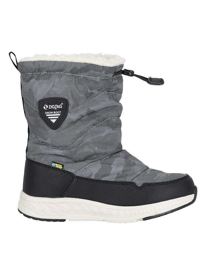 Zigzag Botki w kolorze szarym rozmiar: 34