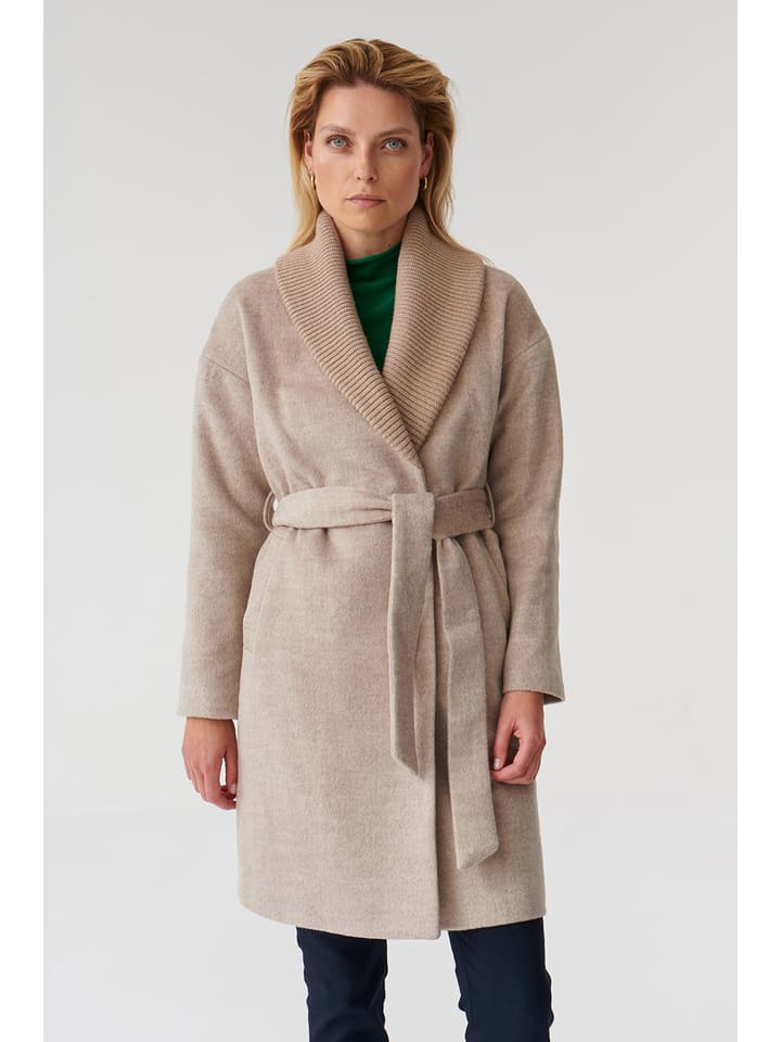 TATUUM Płaszcz przejściowy w kolorze beżowym rozmiar: 44