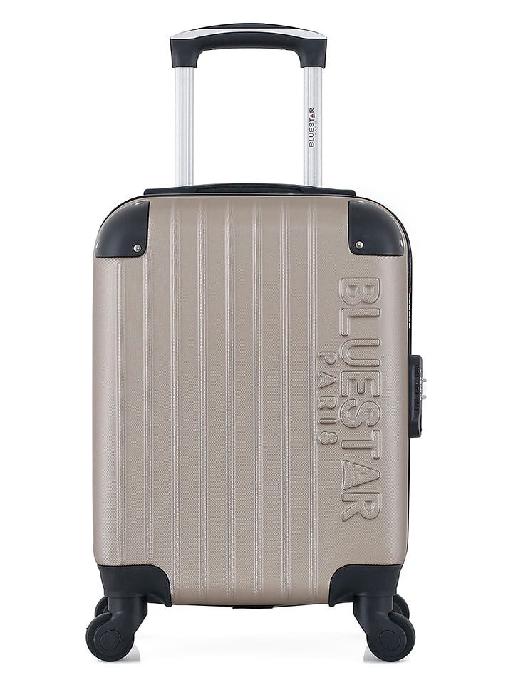 BlueStar Walizka "Bucarest" w kolorze beżowym - 32 x 46 x 20 cm rozmiar: onesize