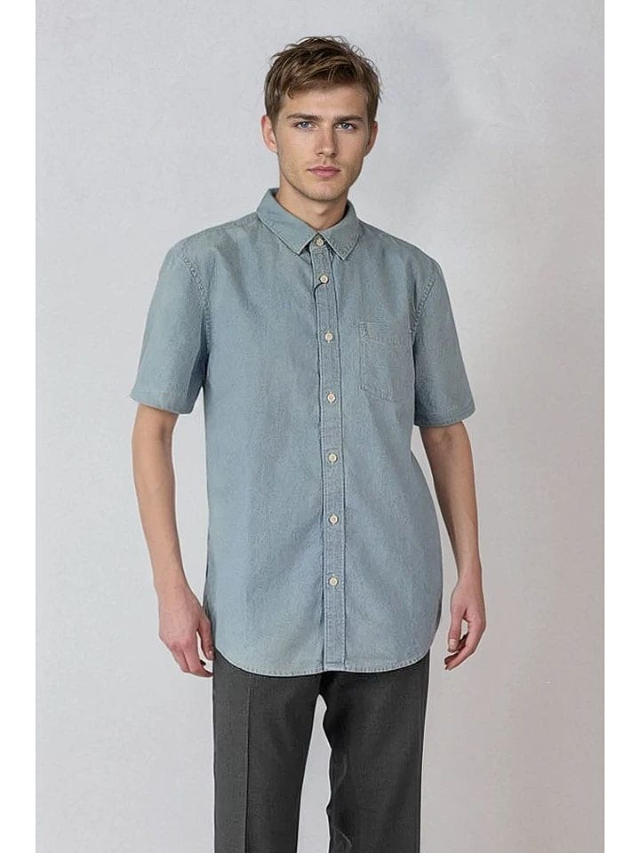 Marks & Spencer Koszula w kolorze błękitnym rozmiar: M