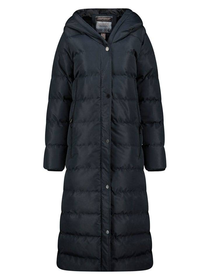 ANAPURNA Płaszcz pikowany "Belenana" w kolorze czarnym rozmiar: XL