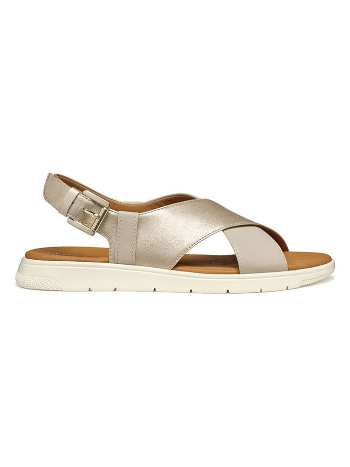 Geox Sandały w kolorze złotym rozmiar: 36