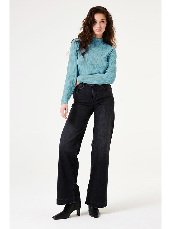 Garcia Koszulka w kolorze turkusowym rozmiar: M