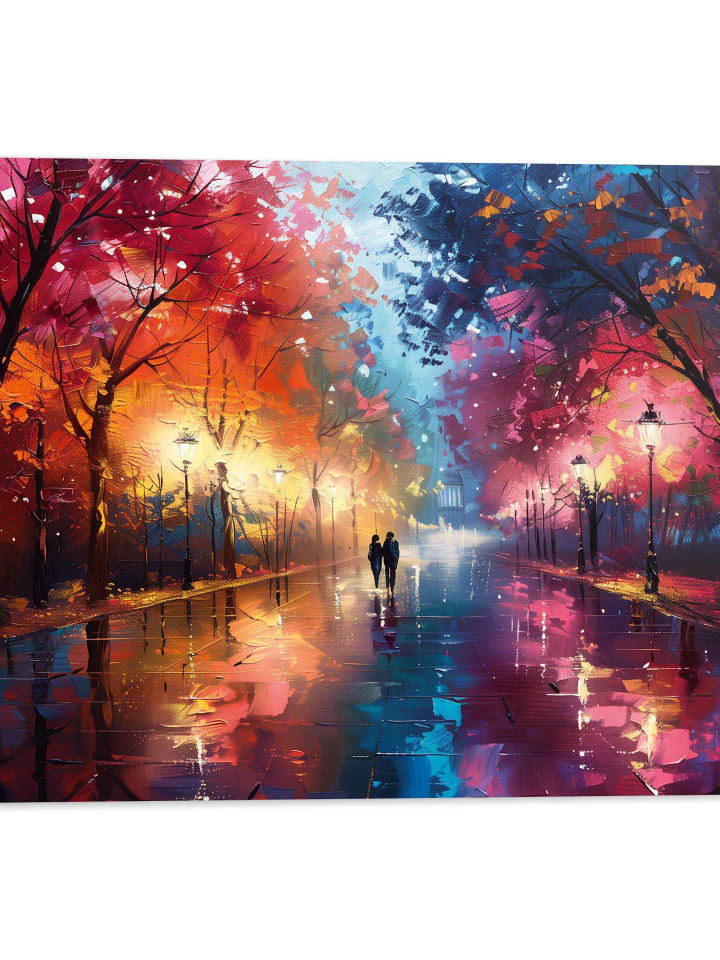 Orangewallz Druk artystyczny "Evening Walk" rozmiar: 50x70 cm
