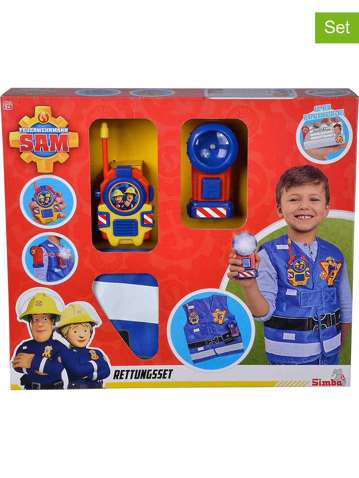 Feuerwehrmann Sam 3-częściowy zestaw ratunkowy - 3+ rozmiar: onesize