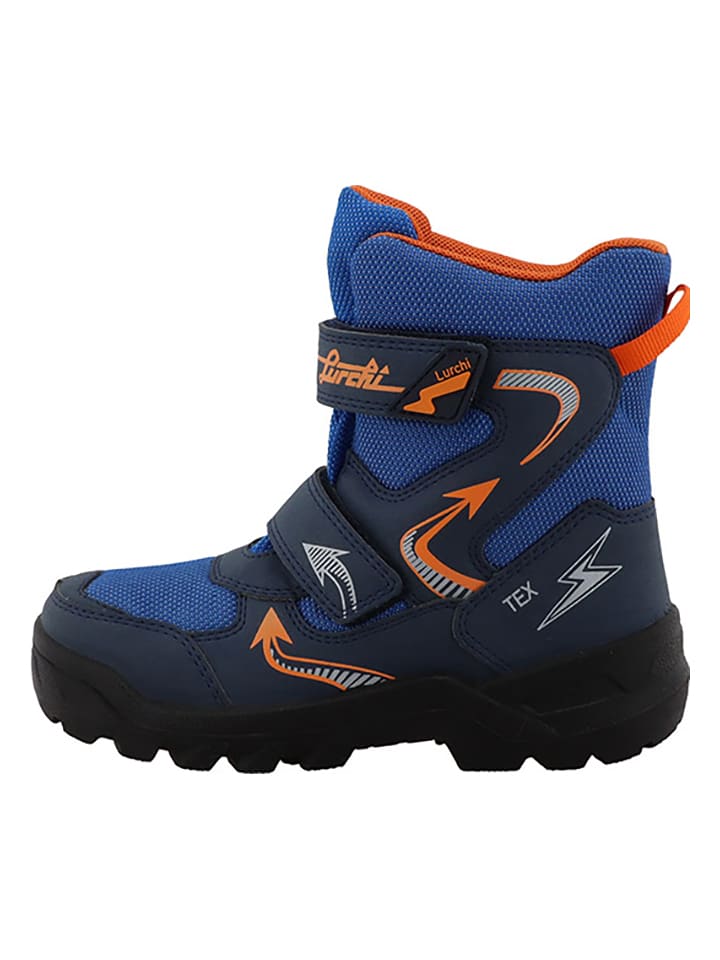 Lurchi Kozaki zimowe "Key" w kolorze niebieskim rozmiar: 28