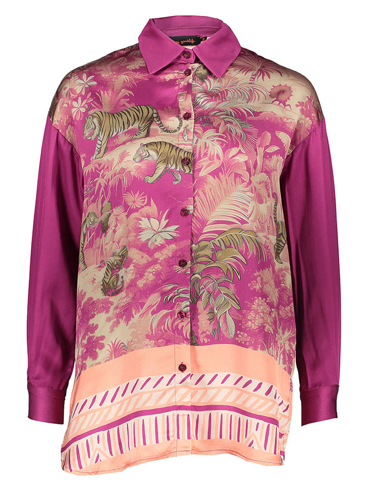 miss goodlife Bluzka w kolorze fioletowym rozmiar: S