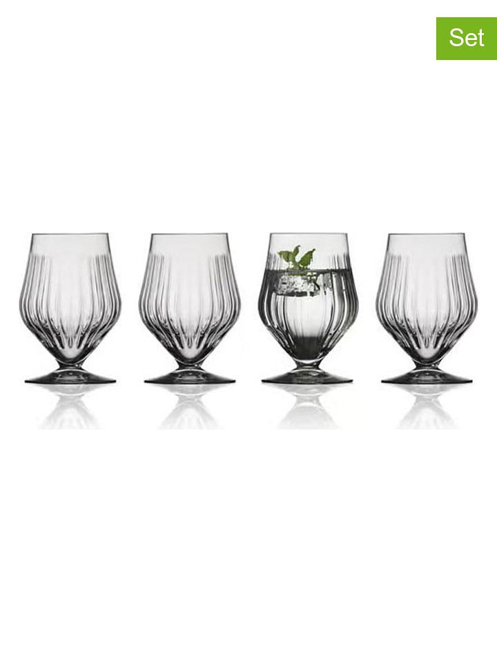 Lyngby Glas Szklanki (4 szt.) "Ane" - 400 ml rozmiar: onesize
