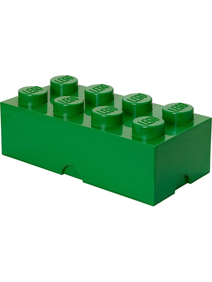 LEGO Pojemnik "Brick 8" w kolorze zielonym - 50 x 18 x 25 cm rozmiar: onesize
