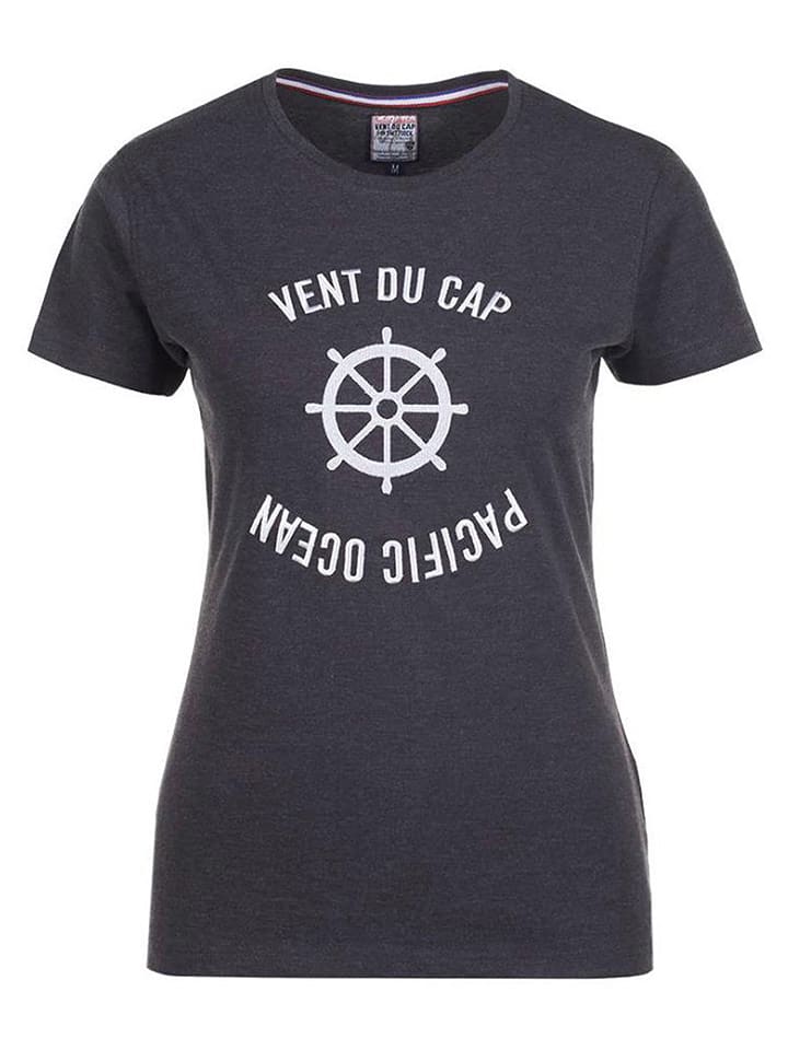 Peak Mountain Koszulka "Acheryl" w kolorze antracytowym rozmiar: L