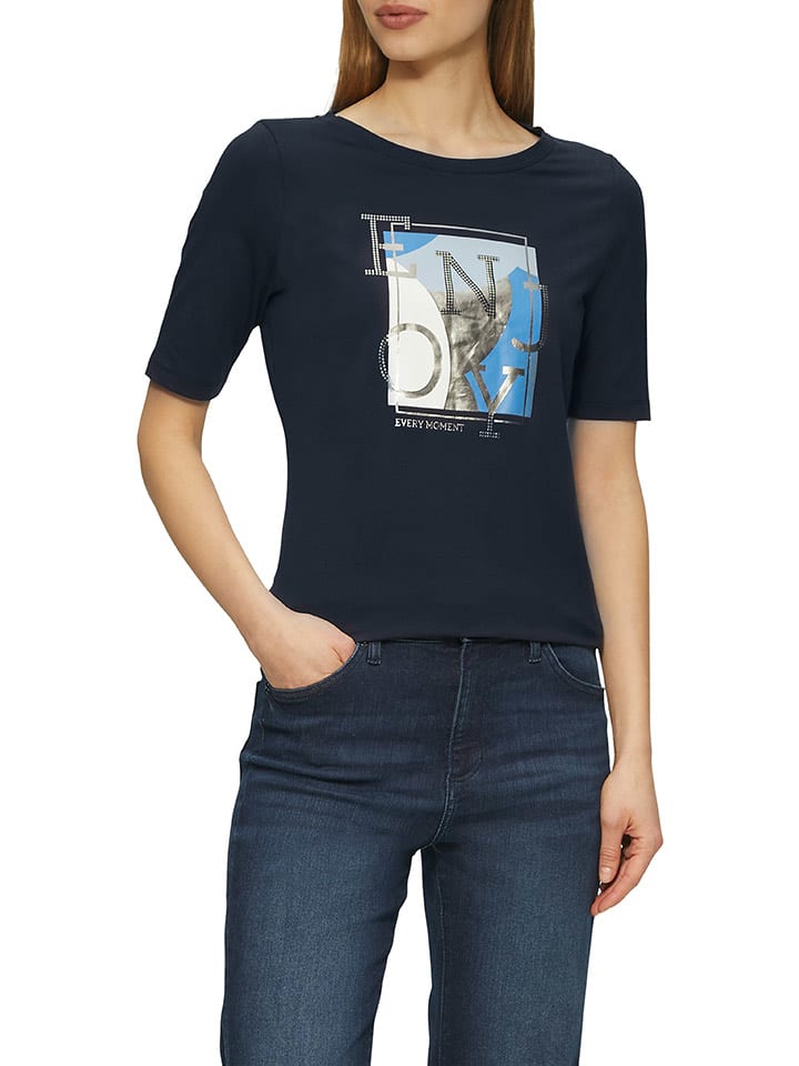 S.OLIVER RED LABEL Koszulka w kolorze granatowym rozmiar: 34