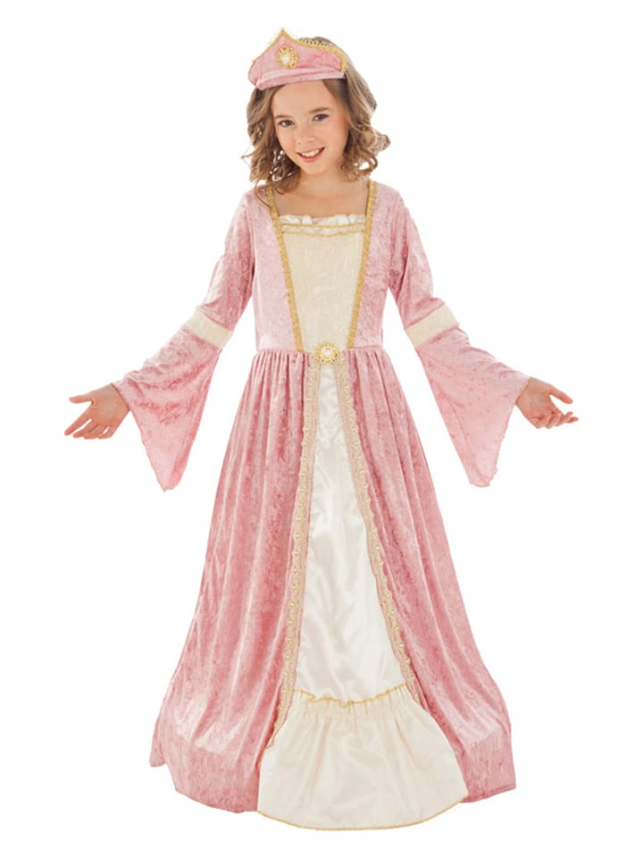 CHAKS 2-częściowy kostium w kolorze kremowo-jasnoróżowym rozmiar: 104