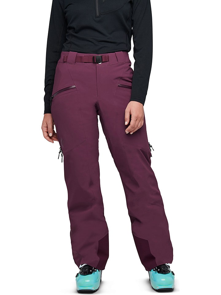 Black Diamond Spodnie narciarskie "Recon" w kolorze fioletowym rozmiar: M