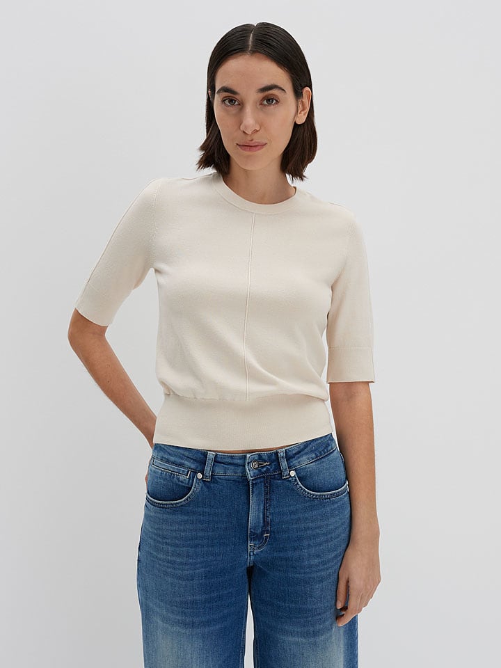 Someday Sweter w kolorze kremowym rozmiar: 42