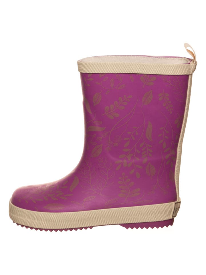 POM POM Kalosze "Solid" w kolorze fioletowym rozmiar: 29