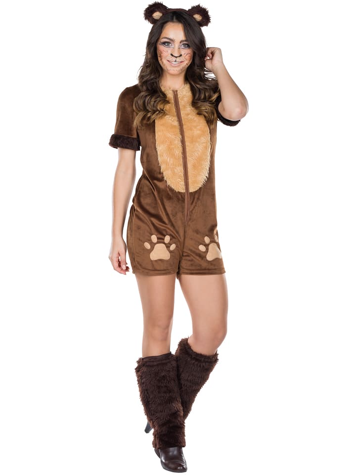 Party x People 3-częściowy kostium w kolorze jasnobrązowym rozmiar: 38