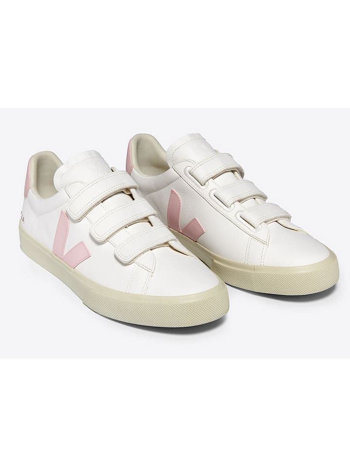 Veja Skórzane sneakersy "Recife Logo" w kolorze białym rozmiar: 36