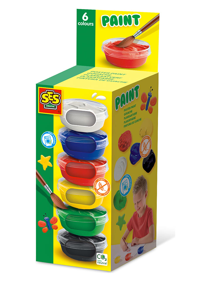 SES Farby plakatowe - 3+ rozmiar: onesize