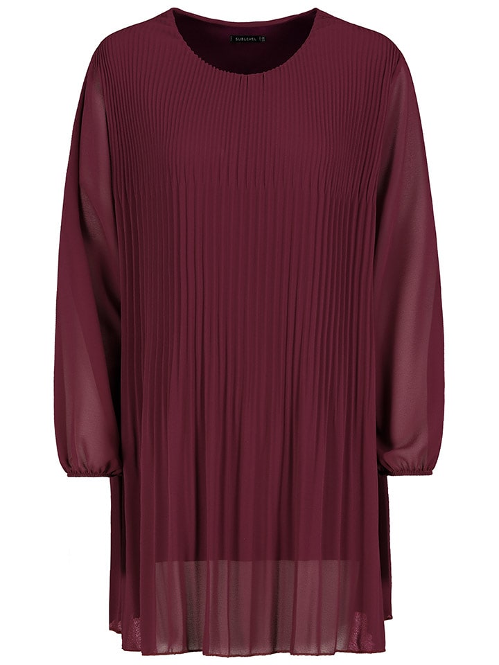 Sublevel Sukienka w kolorze bordowym rozmiar: S/M