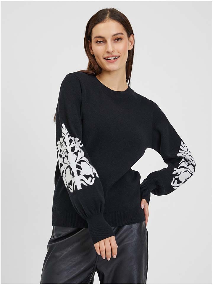 orsay Sweter w kolorze czarnym rozmiar: S