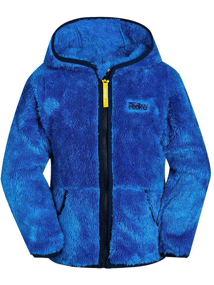 Peek U Kurtka polarowa "Fox" w kolorze niebieskim rozmiar: 98