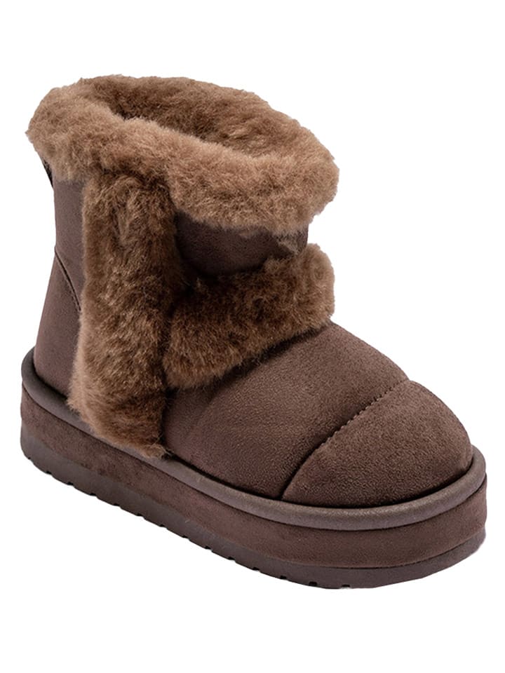 C'M Botki zimowe w kolorze brązowym rozmiar: 41