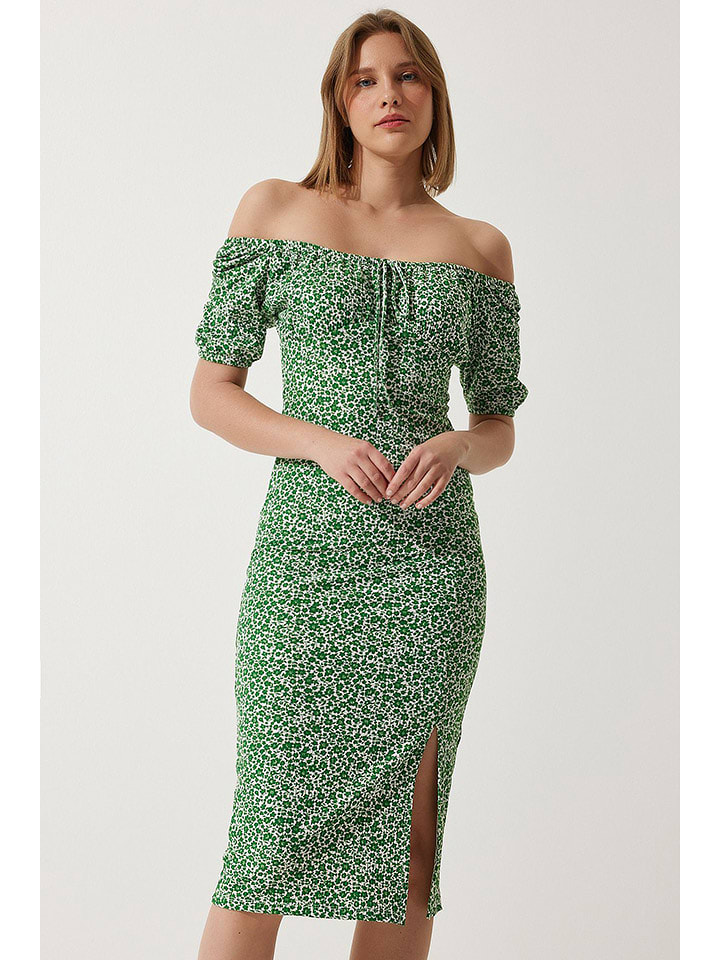 Happiness Istanbul Sukienka w kolorze zielonym rozmiar: 38