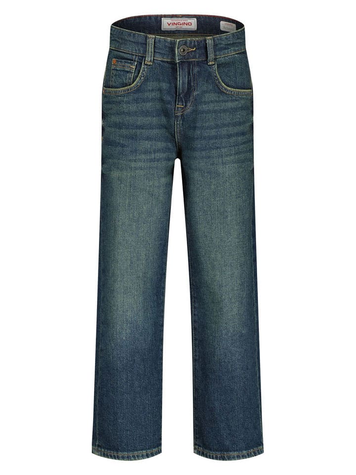 Vingino Dżinsy - Comfort fit - w kolorze niebieskim rozmiar: 164