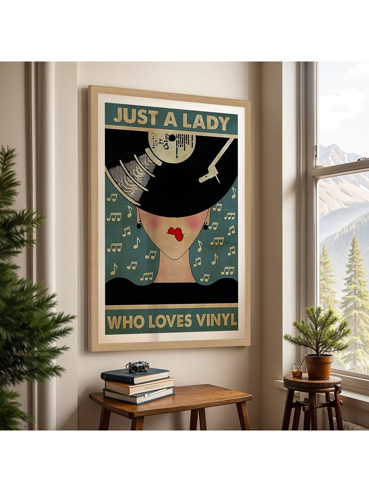 Wallity Druk artystyczny w ramce rozmiar: 35x45 cm