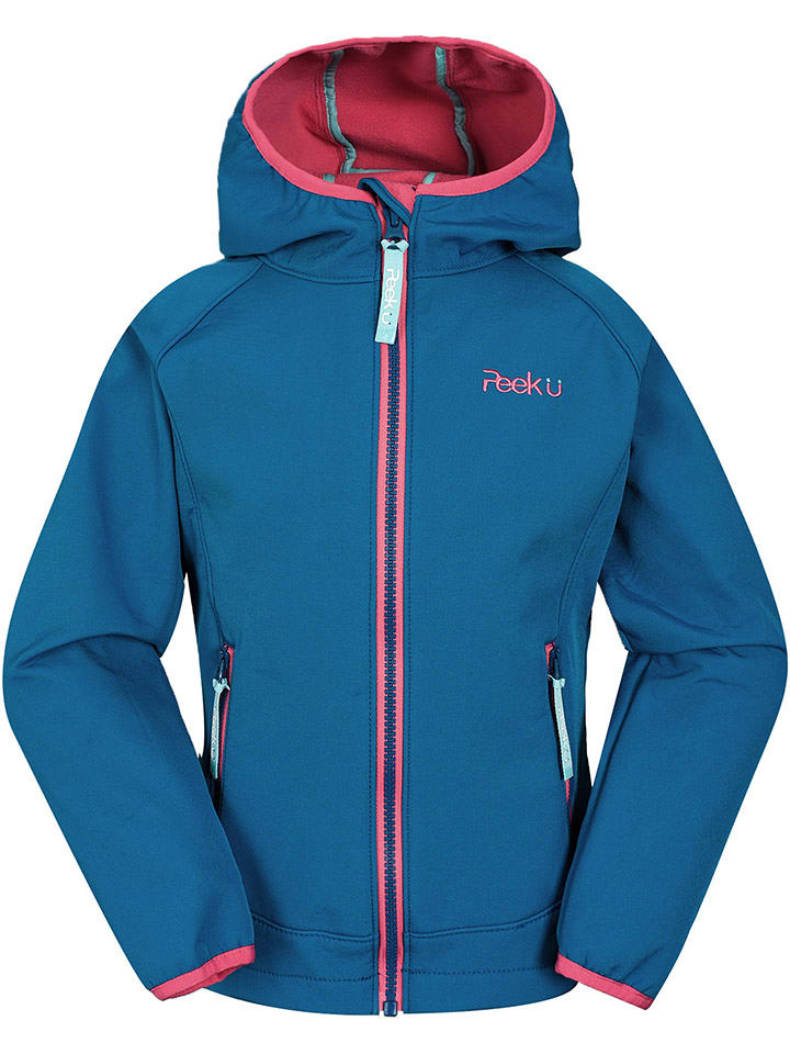 Peek U Kurtka softshellowa "Savana" w kolorze niebieskim rozmiar: 164