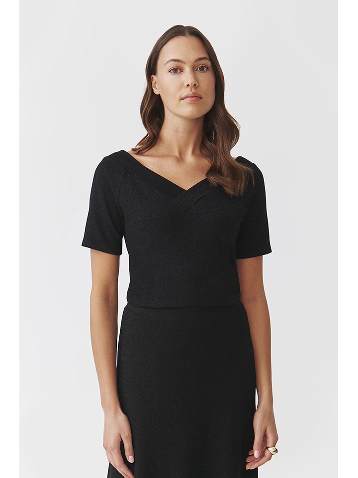 TATUUM Bluzka w kolorze czarnym rozmiar: L