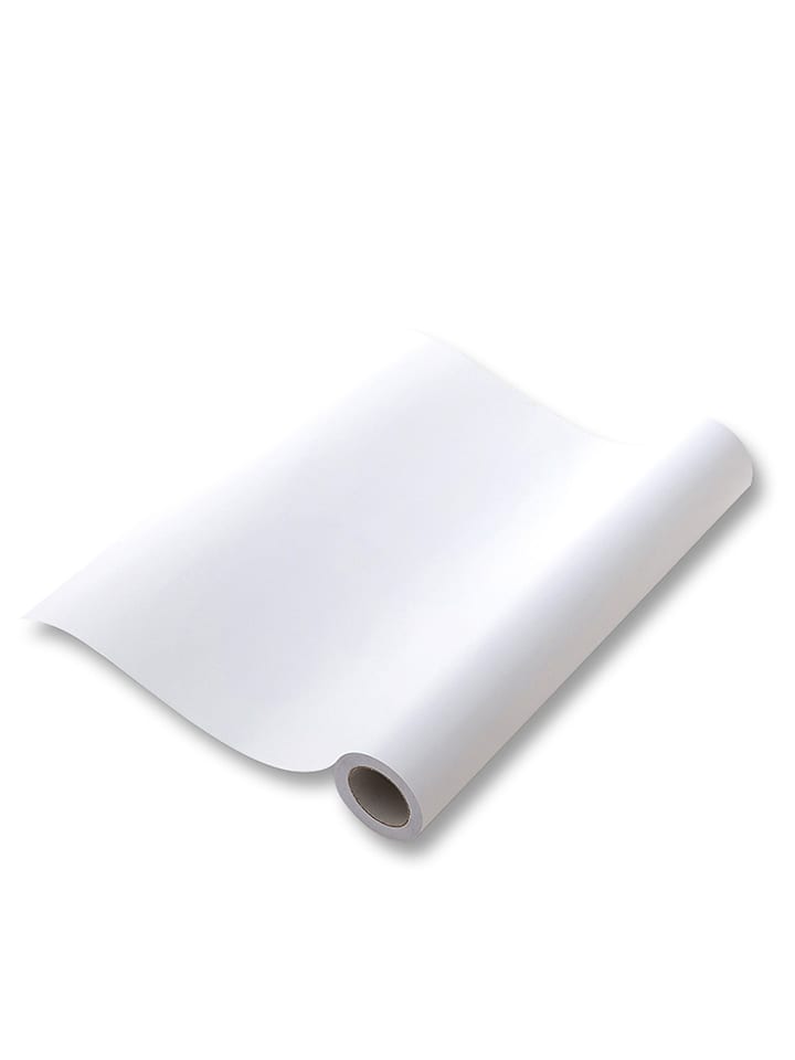 folia PAPER Papier samoprzylepny w kolorze białym do malowania - 600 x 30 cm rozmiar: onesize