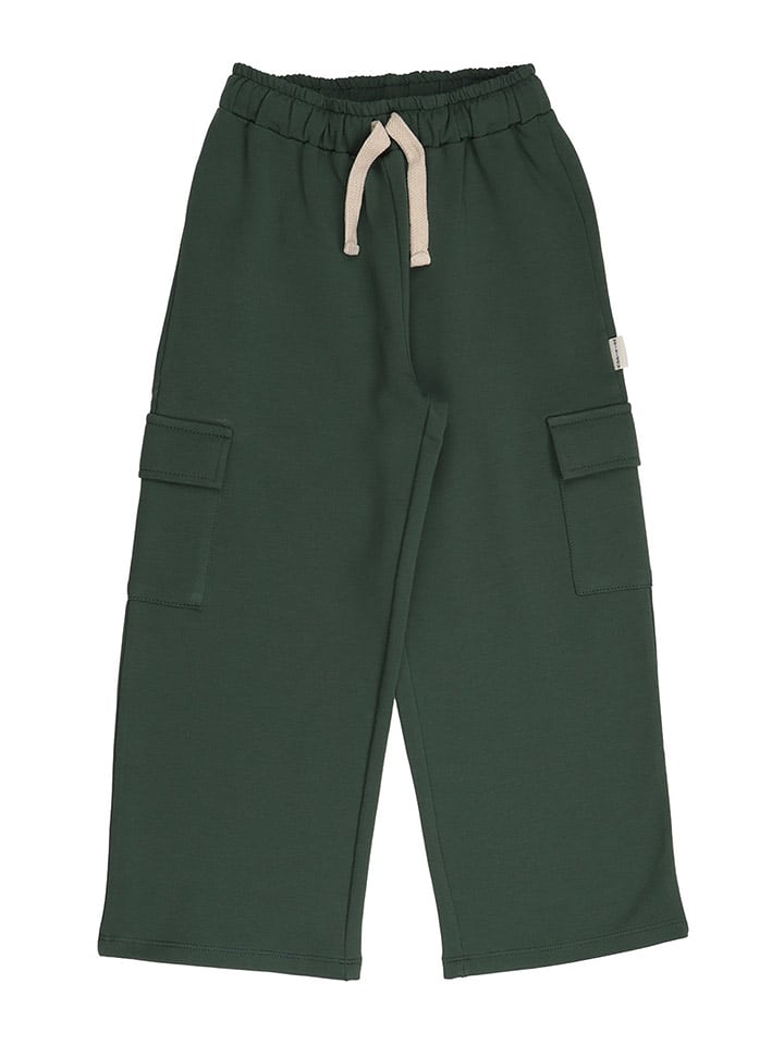 Walkiddy Bojówki w kolorze ciemnozielonym rozmiar: 140