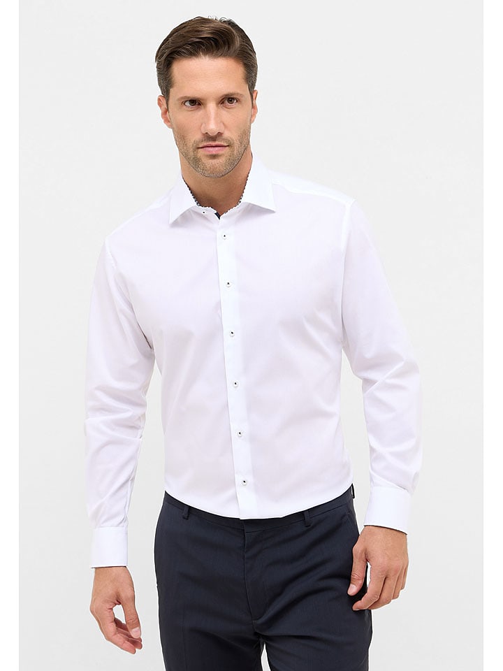 Eterna Koszula - Modern fit - w kolorze białym rozmiar: 45