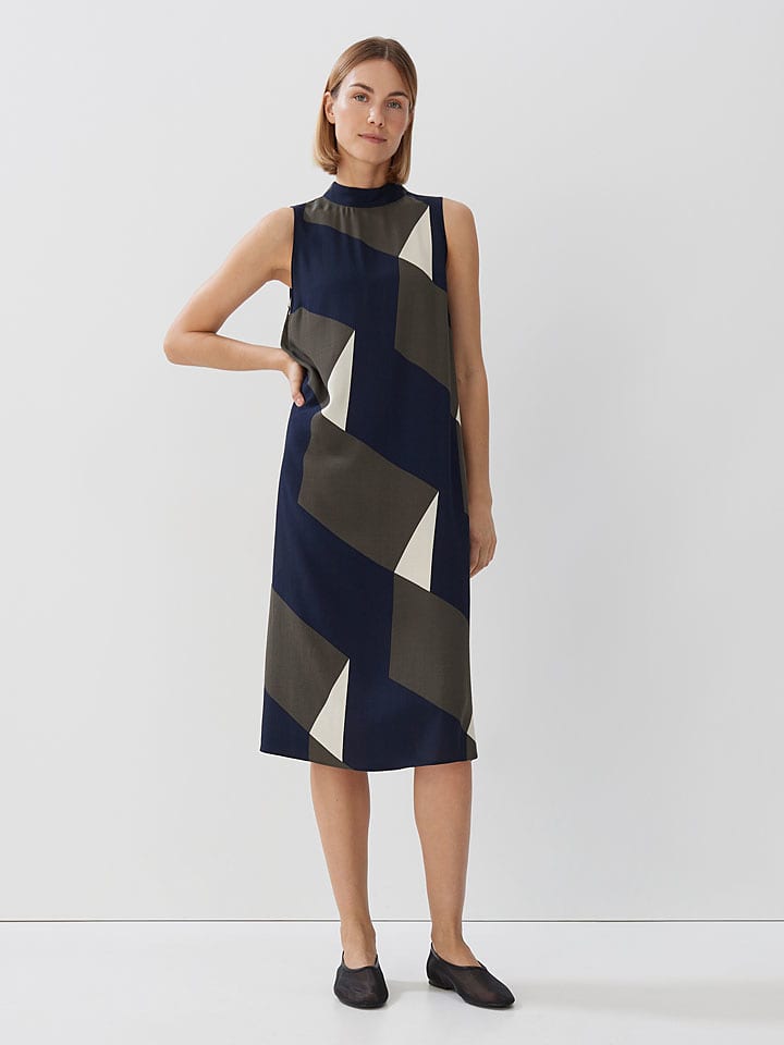 Someday Sukienka w kolorze czarno-szaro-białym rozmiar: 36