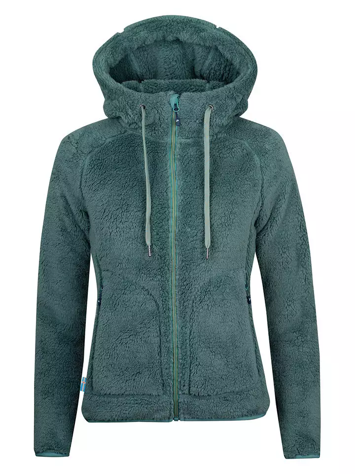 Westfjord Kurtka polarowa "Glymur" w kolorze turkusowym rozmiar: L