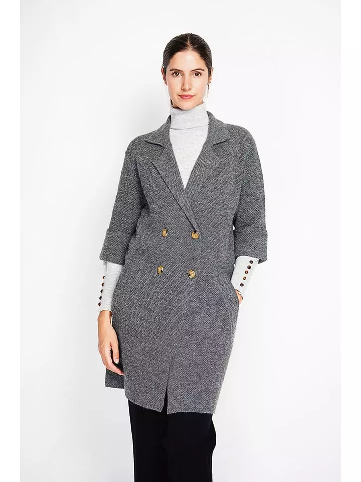 William de Faye Płaszcz przejściowy w kolorze czarnym rozmiar: 38