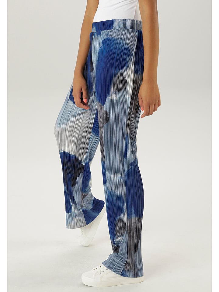 Aniston Spodnie w kolorze niebieskim rozmiar: 40