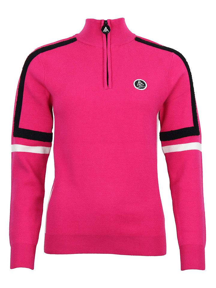 Peak Mountain Sweter "Asta" w kolorze różowym rozmiar: S