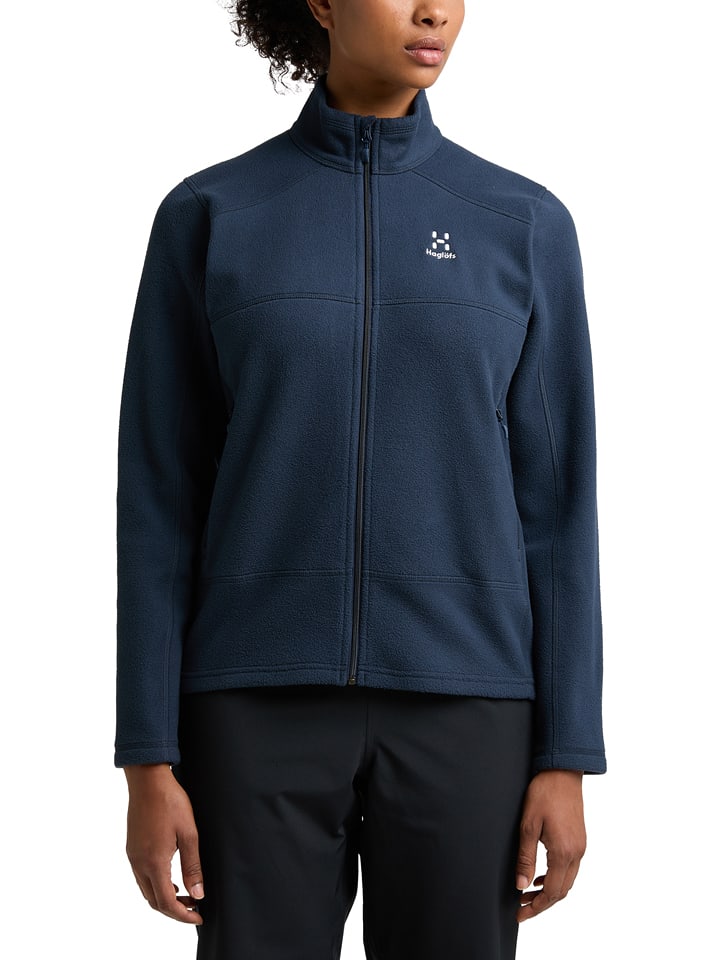 Haglöfs Kurtka polarowa "Buteo" w kolorze granatowym rozmiar: L