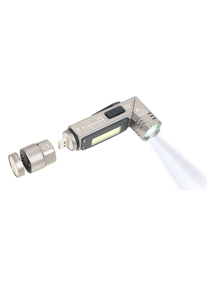 Troika Latarka w kolorze srebrnym rozmiar: onesize