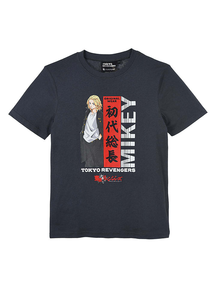 Revengers Koszulka "Tokyo Revengers" w kolorze antracytowym rozmiar: 164
