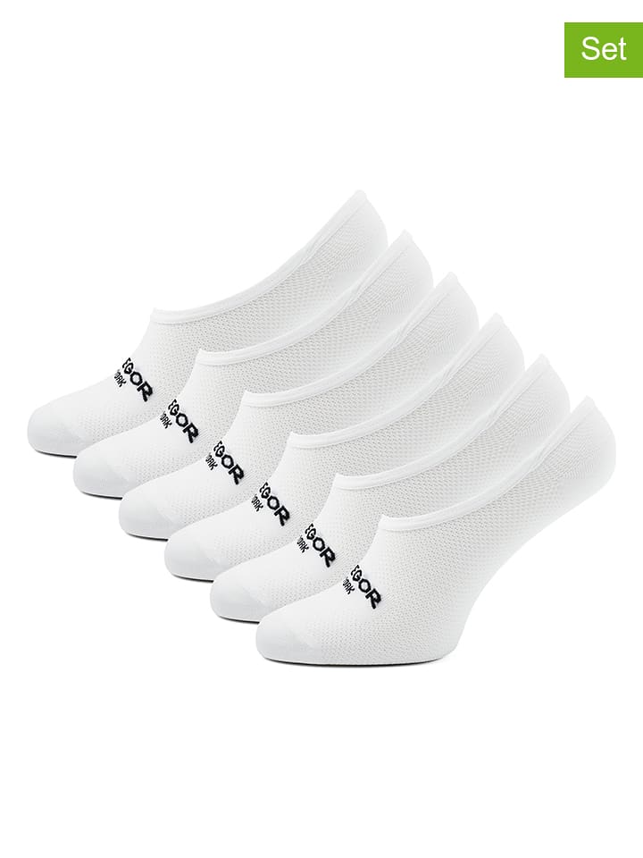 McGregor Skarpety-stopki (6 par) w kolorze białym rozmiar: 36-42