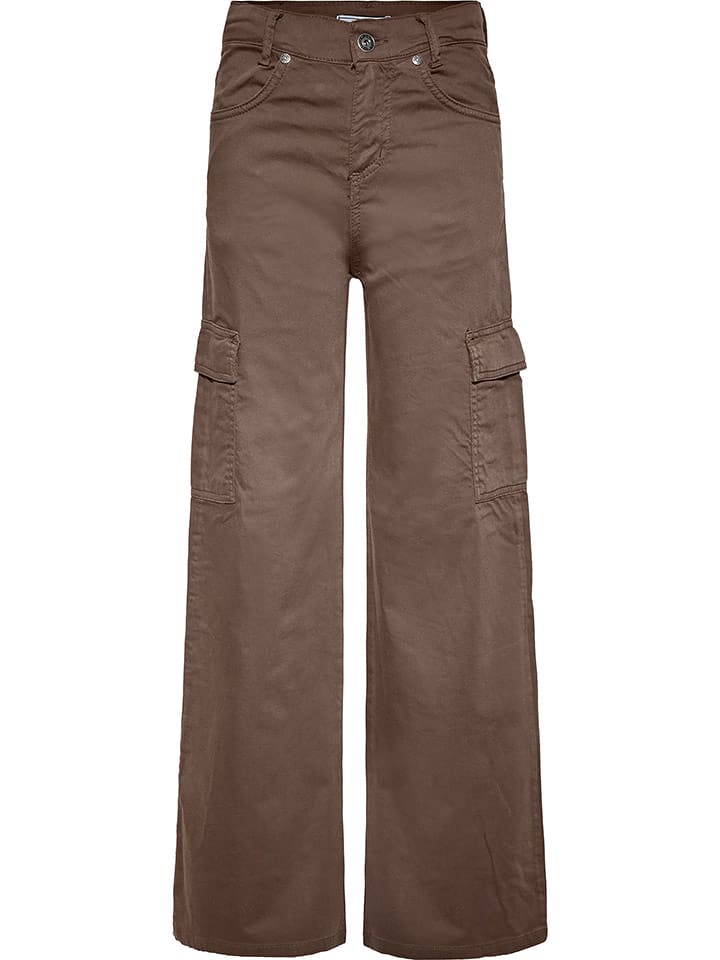 Blue Effect Bojówki w kolorze brązowym rozmiar: 140